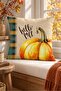 Autumn Themed 43X43 Velvet Cushion Cover - 3