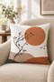Autumn Themed 43X43 Velvet Cushion Cover - 2