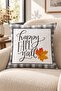 Autumn Themed 43X43 Velvet Cushion Cover - 2