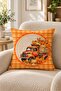Autumn Themed 43X43 Velvet Cushion Cover - 2