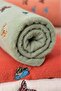 Butterfly Embroidered 100% Cotton 5-Piece Towel Set 50X90 cm - 4