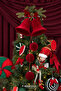 New Year's Decorative Girl Elf Figure with Clothes 60 cm - 2