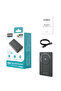 Ultra-Thin Magnetic Power Bank 5000mAh, MagSafe-Compatible Wireless Charger for iPhone, Black B738 - 3