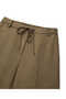 Wide Leg Fit Pants with Waist Tie - 4