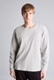 Boxy Fit Crew Neck Cotton Long Sleeve T-Shirt G8213Ax26Au - 3