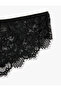 Comfortable Fit Lace Brazilian Panties - 3