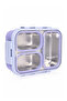Steel Inner 3-Compartment Storage Container 620 ml - 5