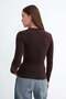 Crew Neck Basic Blouse B1496-Dk2 - 6