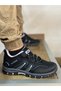 Banded Unisex Short Children's Sports Outdoor Shoes-Black-Lilac