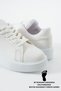 Women's White Sneaker Sports Shoes - 4