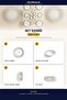 Sevda Kuşu Black 14 Piece Breakfast Set for 6 People - 3