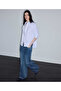 Lace-Trimmed Striped Shirt - 5
