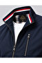 Classic Zip-Up Transitional Men's Jacket & Coat Navy - 6