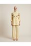 Oversize Linen Set with Embroidered Stones