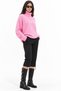 Mixray Oversize Ribbed Turtleneck Sweater - 2