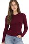 Mixray Soft Textured Fitted Top - 3