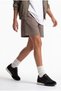 Women's Brown Suede Stretch Textured Boyfriend Style Retro Sneaker - 6