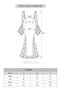 Black Heart Collar Spanish Sleeve Lace Dress - 6