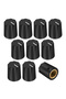Black DaierTek 10pcs Black Davies 1900h Clone Guitar Effect Pedal Knob 1/4 Shaft Set Screw for Ampli - 8
