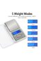 500 0.01g Mini Scale 500g/300g/200g/100g X 0.01g /0.1g Accuracy Electronic Digital Precision Jewelry - 3