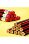 100 Pens 30/50/100Pcs HB Wooden Pencils With Erasers Barrels For Writing Drawing And Sketching Ideal - 5