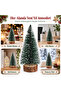 1Pc Pine Tree, 15 cm Pine Tree, Table Decoration, Ornate Tiny Pine Tree - 6