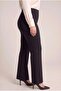 Spanish Leg Large Size Black Steel Knitted Leggings - 2