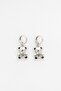 Teddy Bear Steel Earrings Ka5012Gm