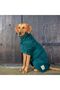 Dog Bathrobe Green M - 4