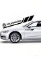Volkswagen Compatible Sport Body Stripe Sticker Right Left Side Door Fender Sticker 2 Pieces - 2