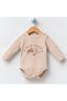 Baby Boy Dinosaur Patterned Cardigan 3-Piece Set - 3