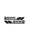 Bmw Compatible Sport Body Stripe Sticker Right Left Side Door Fender Sticker 2 Pieces - 4