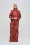 Polka Dot Comfortable Fit Tracksuit Set - 4