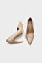 Capone Pointed Toe Platform High Heeled Women's Shoes - 6