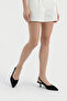 Flori Pointed Toe Mid-Heel Open-Back Women's Shoes - 7
