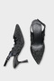 Mirella Pointed Toe Full Stone Women's Wedding Shoes - 5