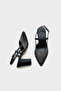 Nova Medium Heeled Pointed Toe Stone Women's Stylish Shoes - 4