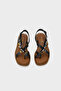 Elmira Leather Women's Sandals with Accessories - 4