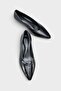 Elwina Genuine Leather Pointed Toe Short Heel Stiletto - 2