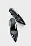 Moina Pointed Toe Mid-Heeled Women's Shoes with Back Strap - 5