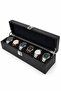 Watch Box 6 Pieces Without Glass Diplomat Series Black
