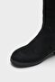 Melita Throat Faux Fur Suede Look Pull-On Women's Boots - 5