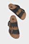 Double Banded Buckle Women's Slippers - 2