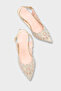 Mirella Pointed Toe Full Stone Women's Wedding Shoes - 4