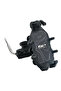 Gp Kompozit Ttr07 Universal Mirror Connected Phone Holder with Vibration Module Black-White - 5