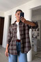 Plaid Lumberjack Shirt - Dark Brown