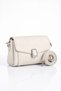 As 732 Soft Leather Very Useful Small Size Shoulder and Crossbody Bag White - 2