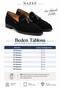 Men's Genuine Suede Leather Neolite Sole Tasseled Classic Loafer Shoes - 8