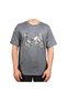 Tsh005 Adventure Motorcycle Printed T-Shirt Gray