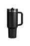 The Quencher Protour Flip Straw Tumbler Thermos with Straw 1,18L/40Oz Black 10-21126-0121